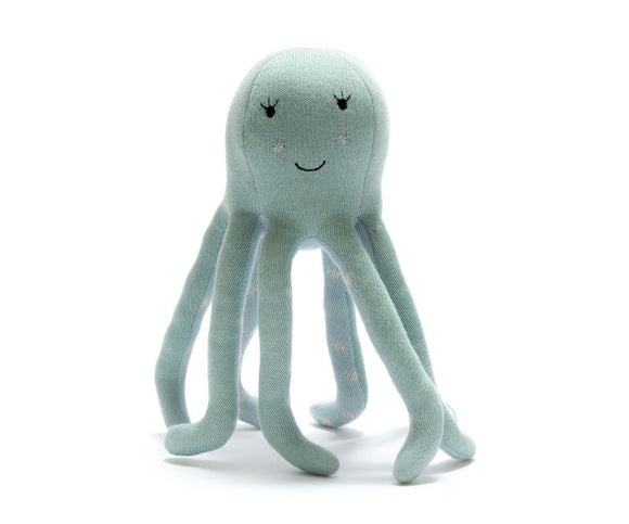 Best Years Organic Cotton Octopus Soft Toy
