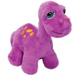 Suki Brontosaurus Dino Soft Toy Medium Purple
