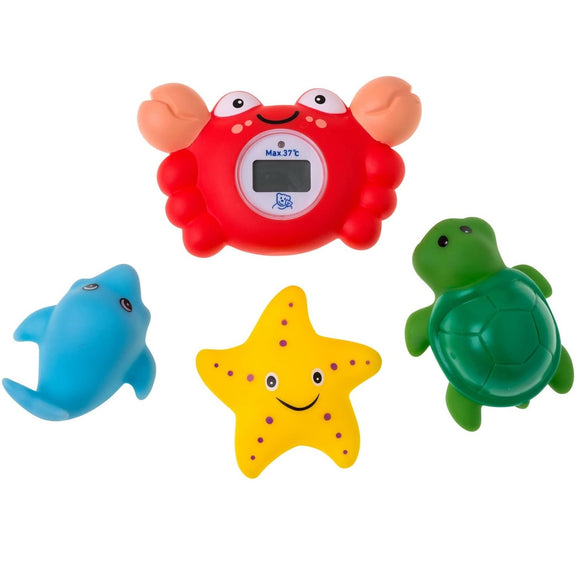 Rotho Digital Room And Bath Thermometer And Squirting Animals