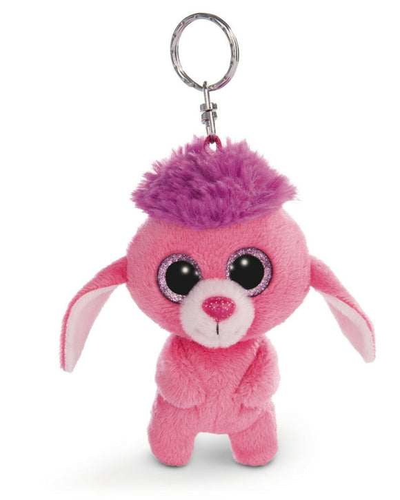 NICI GLUBSCHIS Backpack Charm Key Ring Mookie Poodle