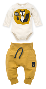 PINOKIO Baby Outfit Bodysuit and Joggers Secret Forest