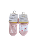Baby Girl Terry Socks Pink 2Pk