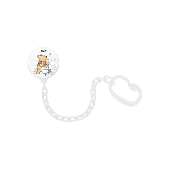 NUK Winnie The Pooh Soother Chain White